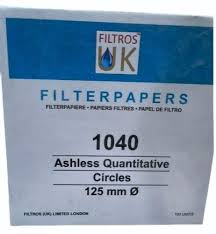 Filtros Filter Paper