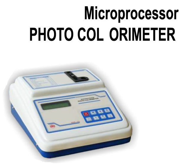 Colorimeter 1312 K factor 16x2 line LCD Display