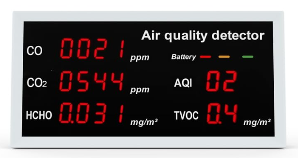 Air Quality Monitor 5 Parameter