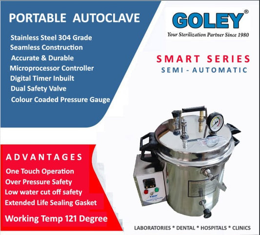 Autoclave Cooker Type 25lt Semi Automatic