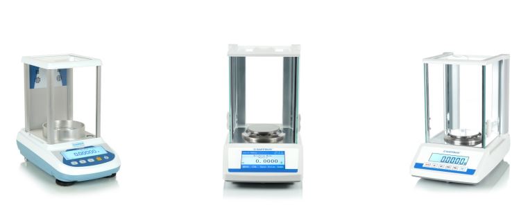 SES265 60/220Gm 0.01/0.1mg 90mm Internal Calibration LCD Display