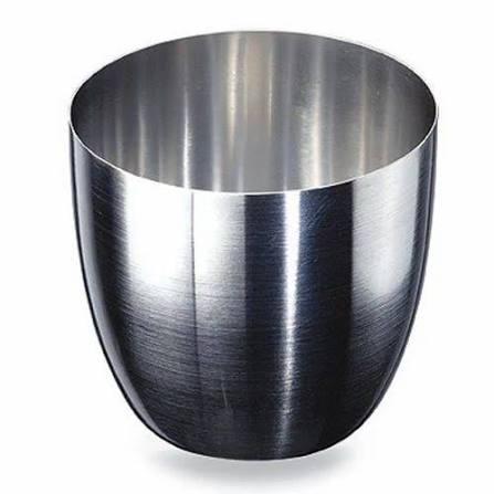 PLATINUM CRUCIBLE WITH RIM AND LID